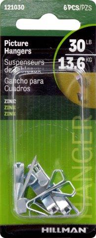 CD 30LB PIC.HNGR W/NAILS