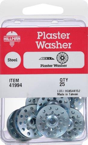 25 PK PLASTER WASHER