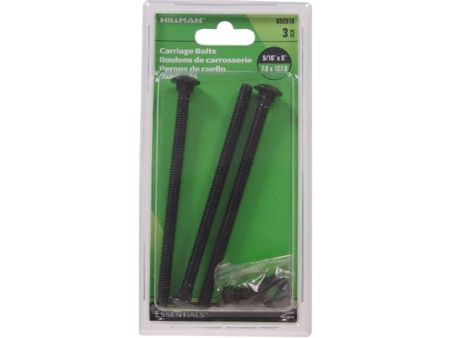 CD-CARR BOLTS 5/16X5 BLK