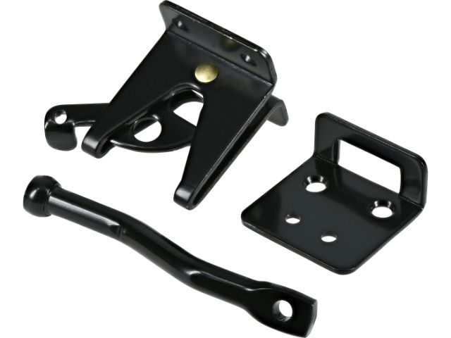 CD-SLF ADJ GATE LATCH BK