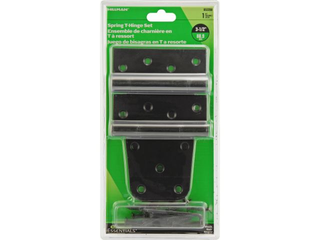 HVY T-HINGE SPG SET 4X4/2X4 BK
