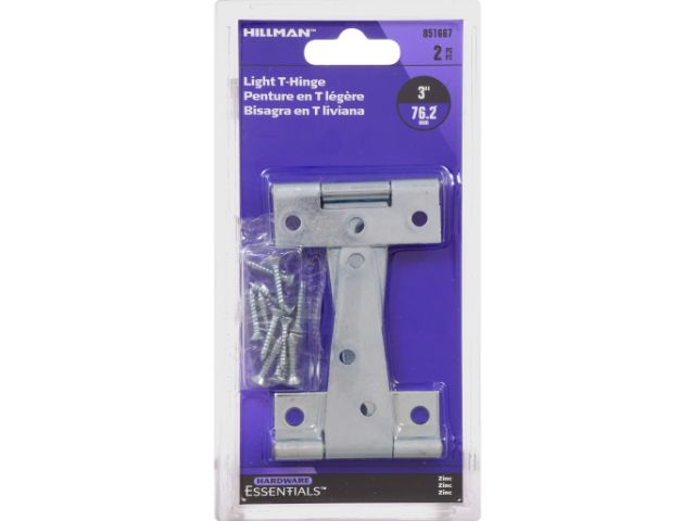 CD-LIGHT T-HINGE 3\"ZC