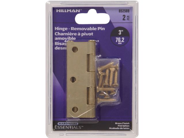 CD-LGT NAR HNGE 3\"BRPL