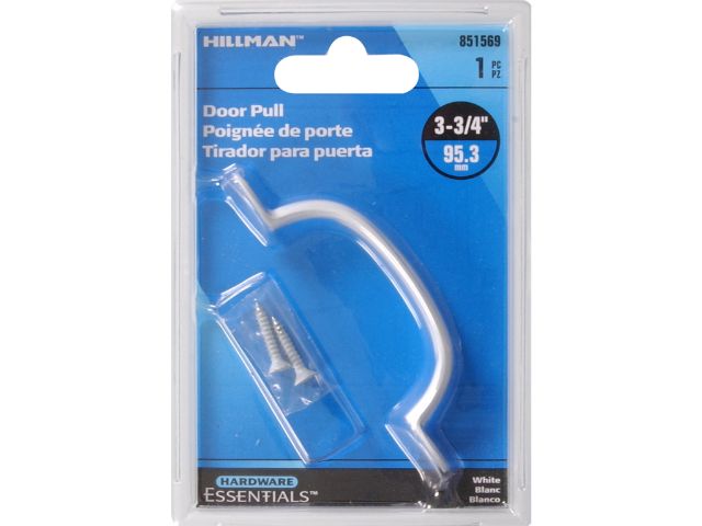 CD-UTIL DR PULL 3.75\" WH