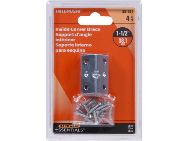 CD-IN CRNR BR 1.5X3/4 ZC