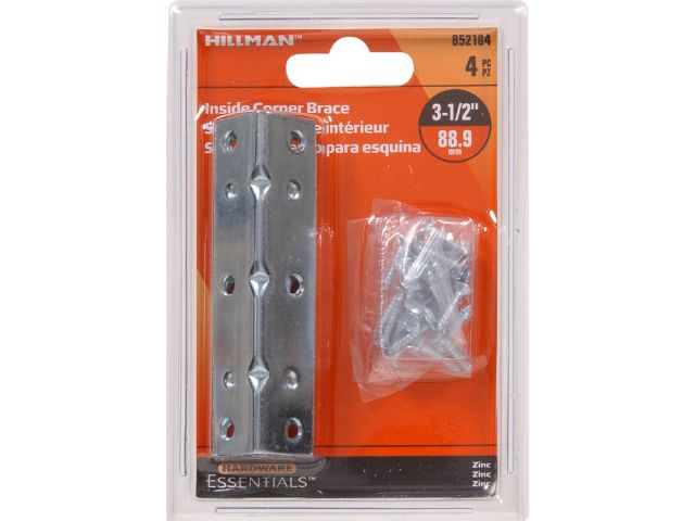 CD-IN CRNR BR 3.5X3/4 ZC