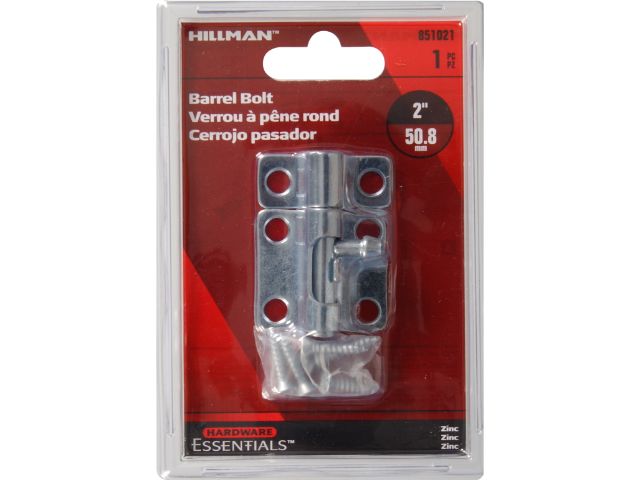 CD-BARREL BOLT 2\" ZC
