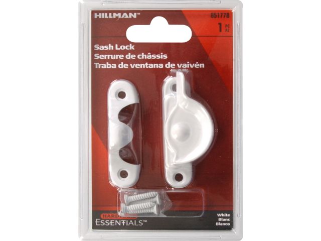 CD-SASH LOCK WHITE