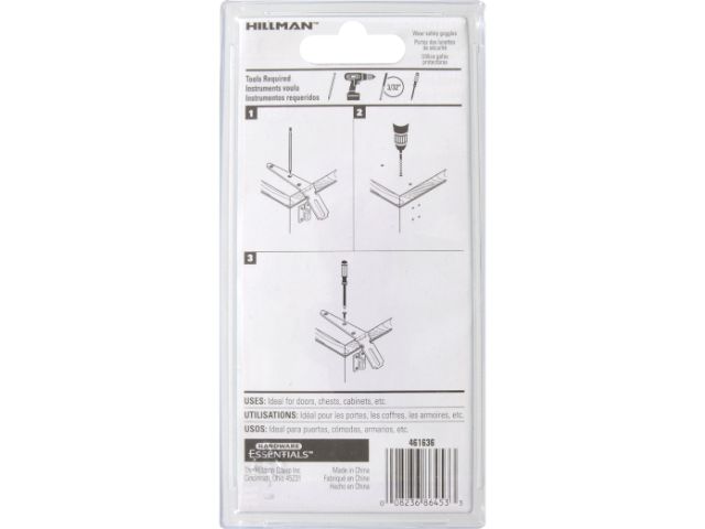 CD-HINGE HASP 3\" ZC