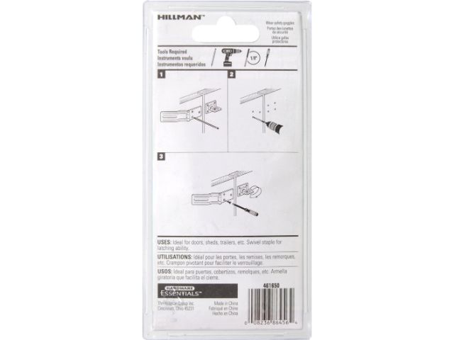 CD-SFTY HASP SWIV 4.5 ZC