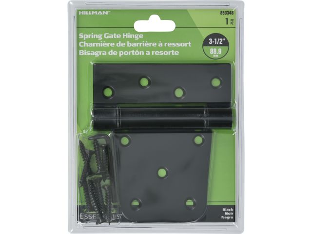 HVY T-HINGE-SPRING 4X4/2X4 BLK