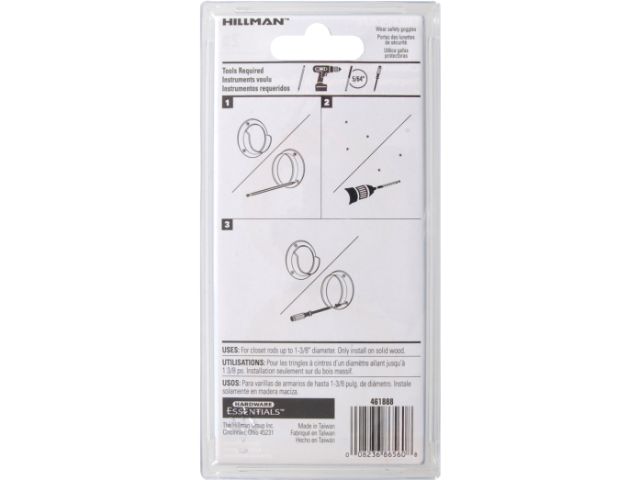 CD-POLE SCKT SET BRS PL