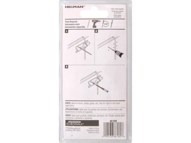 CD-BARREL BOLT 4\" ZINC