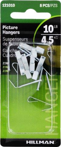 CD 10LB PIC.HNGR W/NAILS