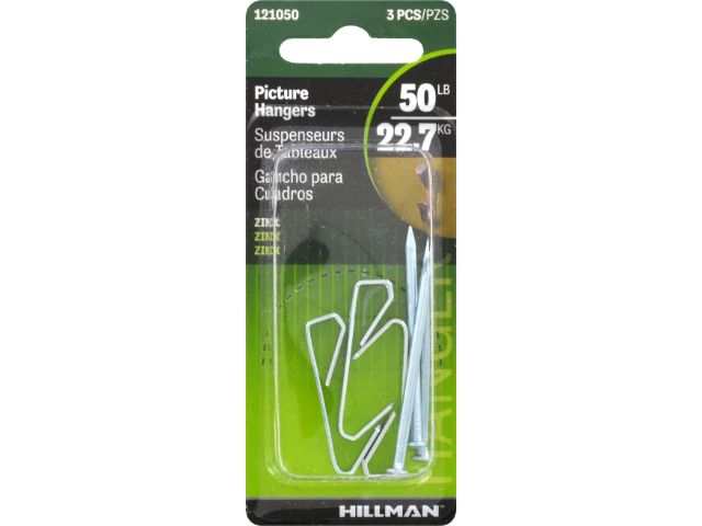 CD 50LB PIC.HNGR W/NAILS