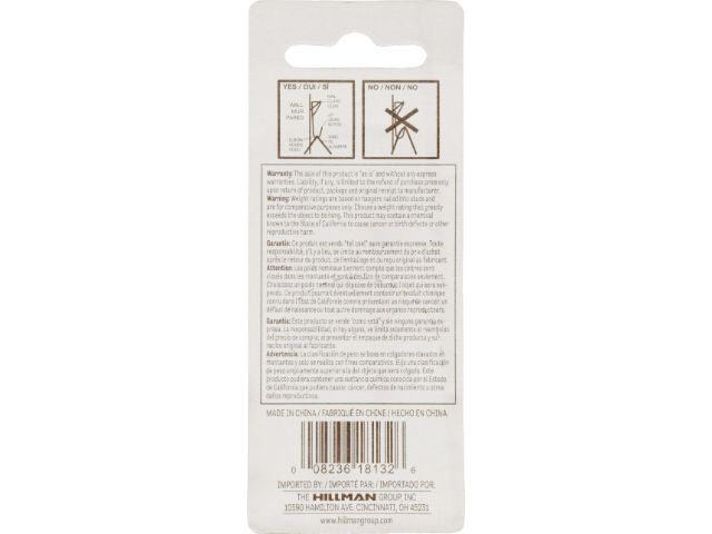 CD 10LB PIC.HNGR W/NAILS