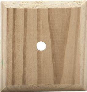 POST CAP 4X4IN PLATE TREATED