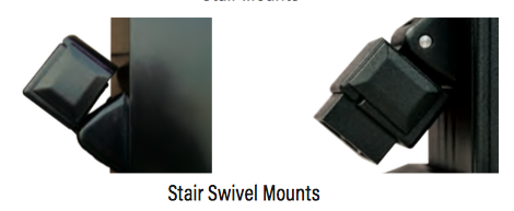 WESTBURY STAIR SWIVEL MOUNT 4PK