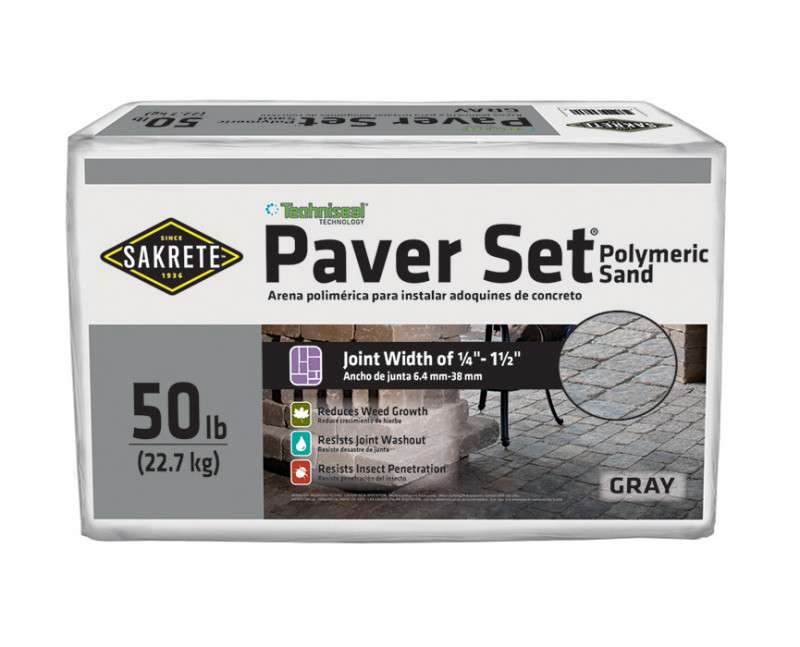 BAG POLYMERIC SAND GRAY 50lb