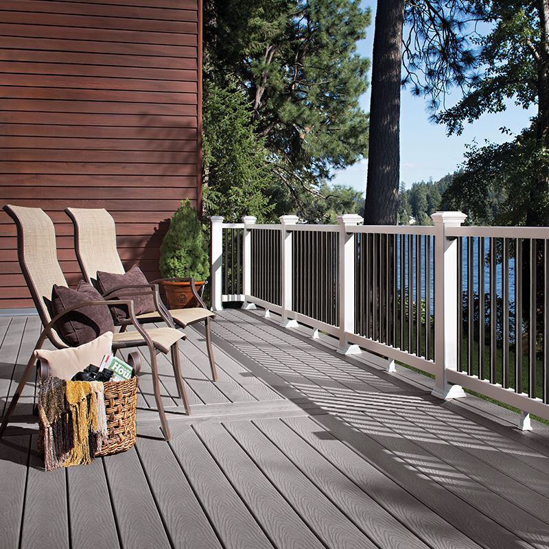 PC 16\' TREX SEL PEBBLE GRAY GRV