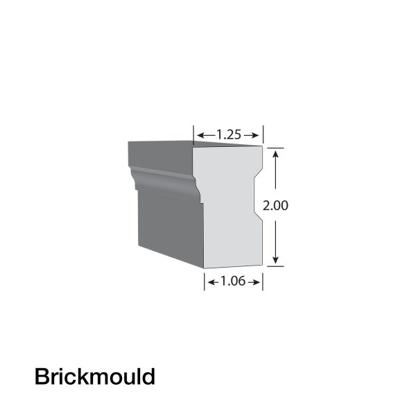 PC 908 BRICKMOULD PVC 17\'