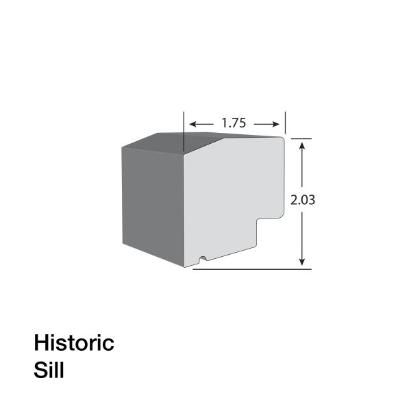 PC HISTORICAL SILL NOSE 16\' 7650