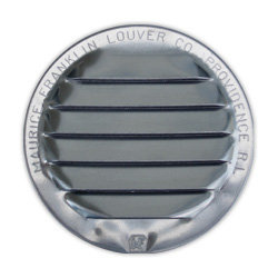 PC 2 1/2\" ALUM MIDGET LOUVER WHT