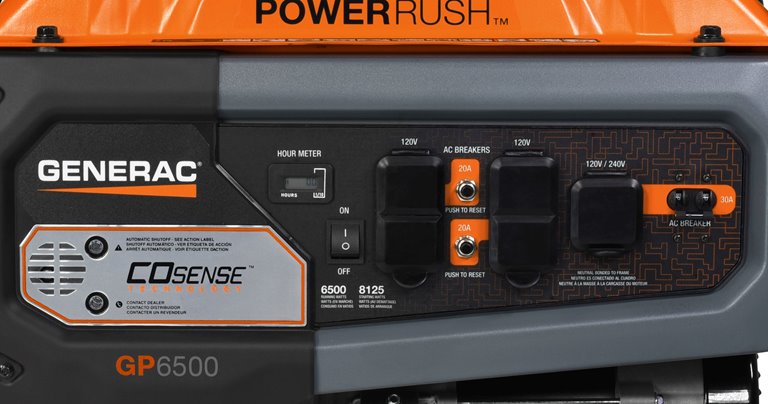 GENERAC GP6500 MANUAL W/COSENSE