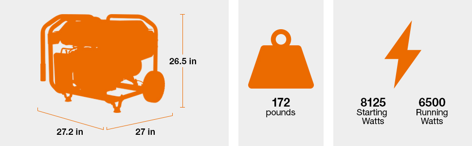 GENERAC GP6500 MANUAL W/COSENSE