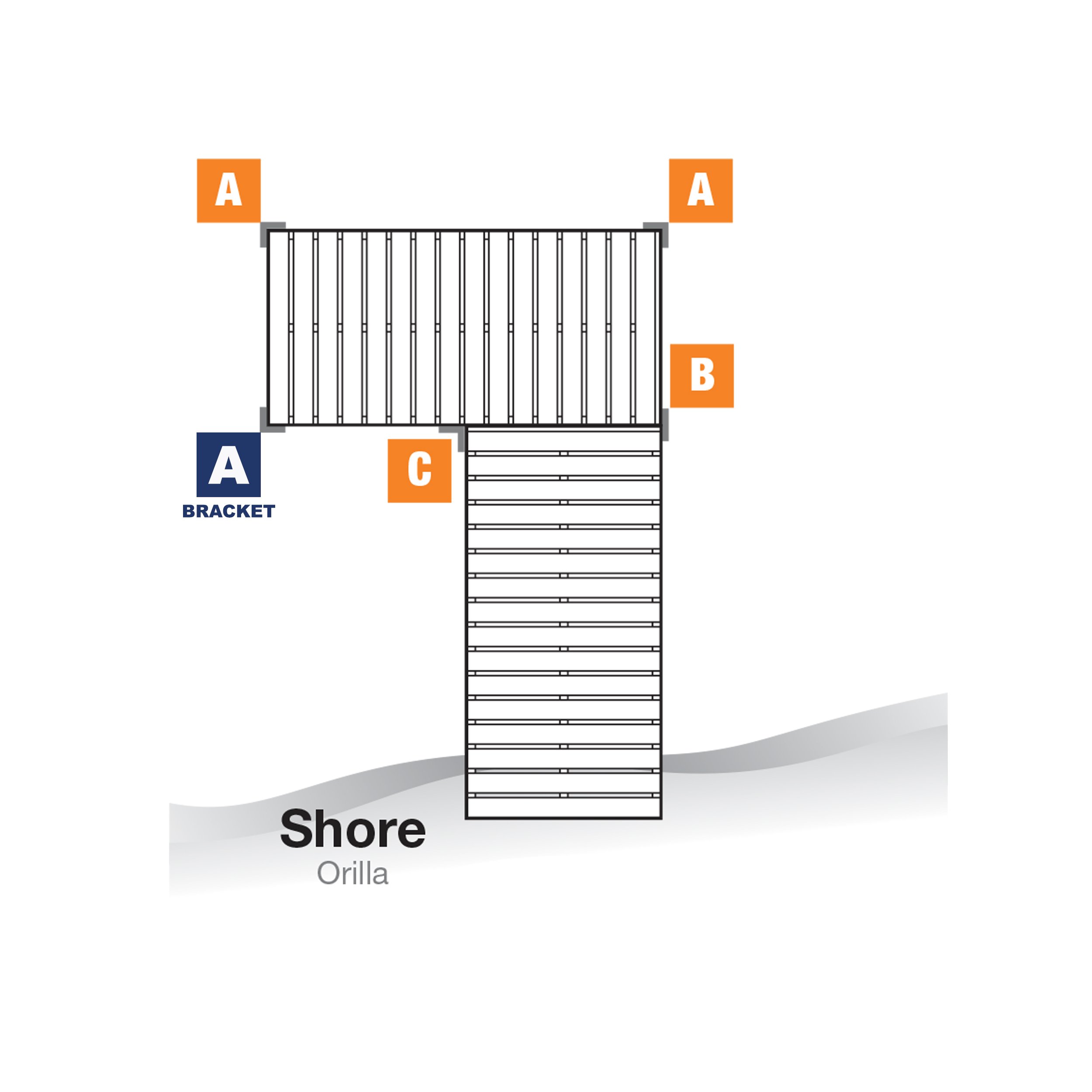 A Outside Corner Bracket A-50000