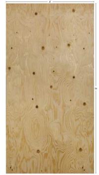*SHT 3/4" T&G U/L WESTERN PLY