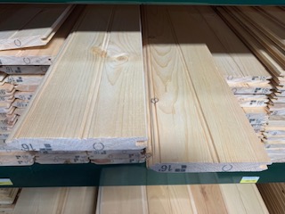 PCS 1X6-8 T&G PINE PREM E&CEN BD