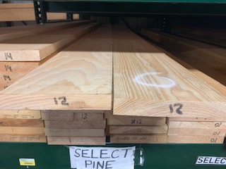 LF 5/4X8-RL SELECT PINE