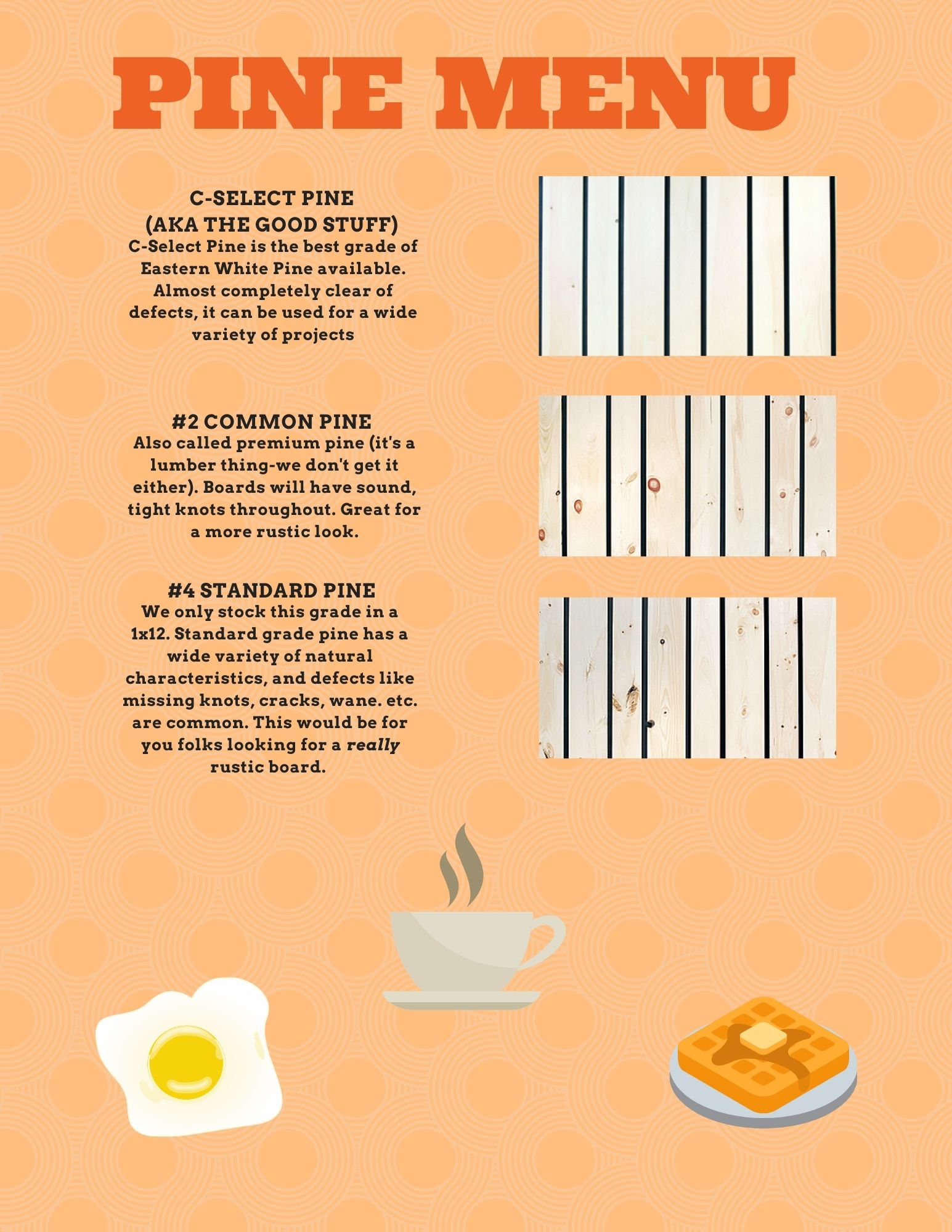 LF 1X6-RL SELECT PINE C&BTR