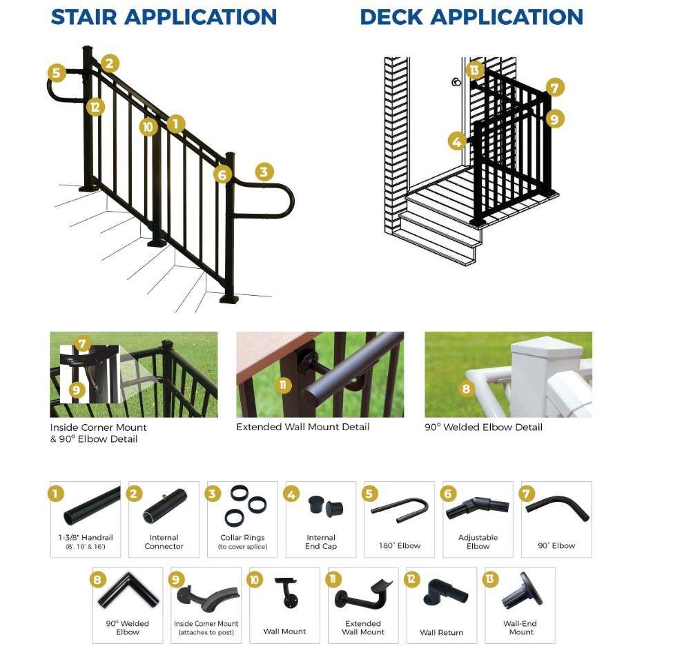 EXTEND WALL MOUNT TEX BLACK