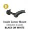 CORNER MOUNT TEX BLACK