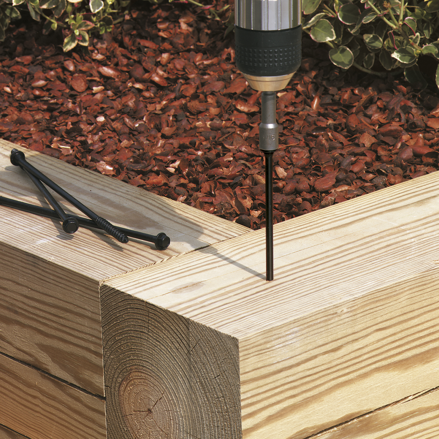 PC 4\" TIMBERLOK FASTENER