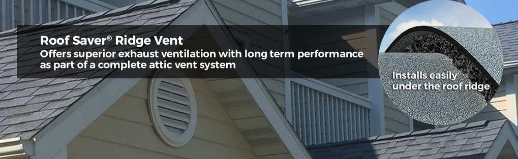 20\'ROLL GUNNABLE RIDGE VENT