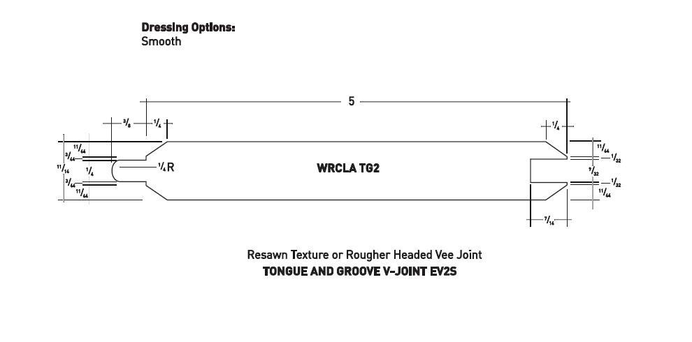 LF 1X6 T&G CEDAR A&BTR