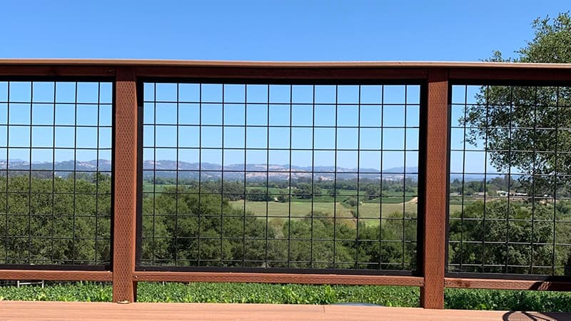 *WILD HOG RAIL 3\'X8\' BLACK HOG