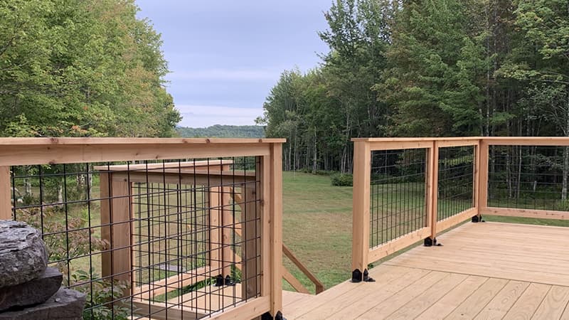 *WILD HOG RAIL 3\'X8\' BLACK HOG