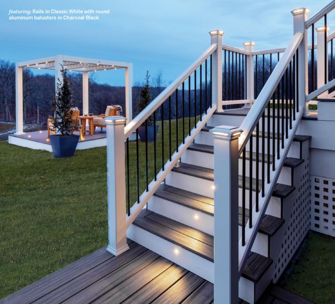 TREX WT BK 8\'X36\" STAIR KIT