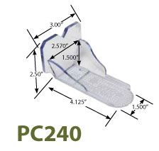PC240 SNOW GUARD