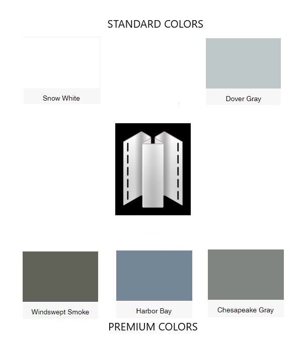 PC I/S CORNER CHESPKE GRAY 10\'