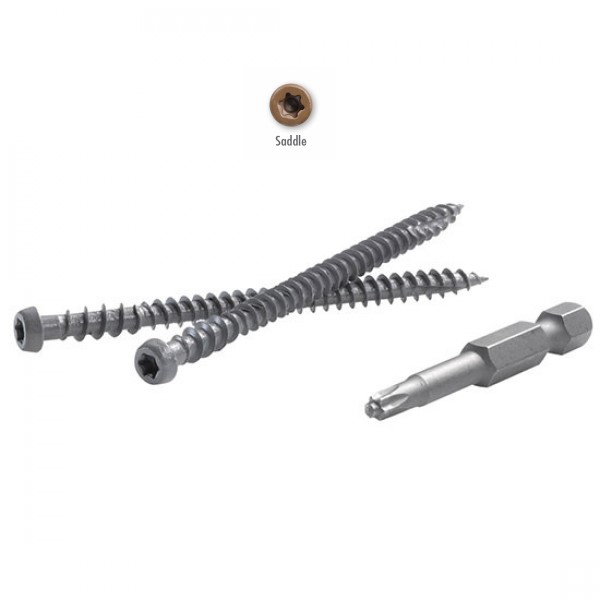 2.5\"TRAPEASE SCREW SADDLE 1050