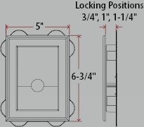 MA SPLIT BLOCK MINI WHITE