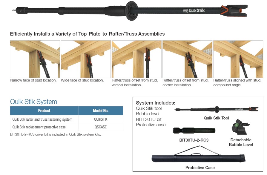 SIMPSON QUIKSTIK TOOL