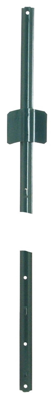 4\' STEEL POST UTILITY GREEN 14GA