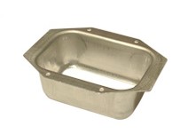 PC 3\" OVAL DROP OUTLET ALUM