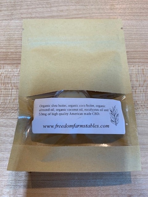 BAG 53MG ORGANIC CBD PAIN SALVE